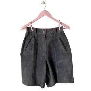Forenza Leather Shorts Size 8